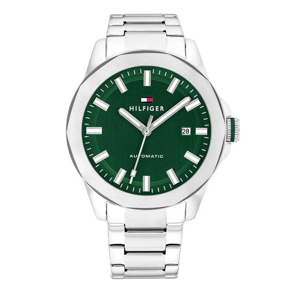 Φωτογραφία προϊόντος: TOMMY HILFIGER Lars Automatic Silver Stainless Steel Bracelet 1710694