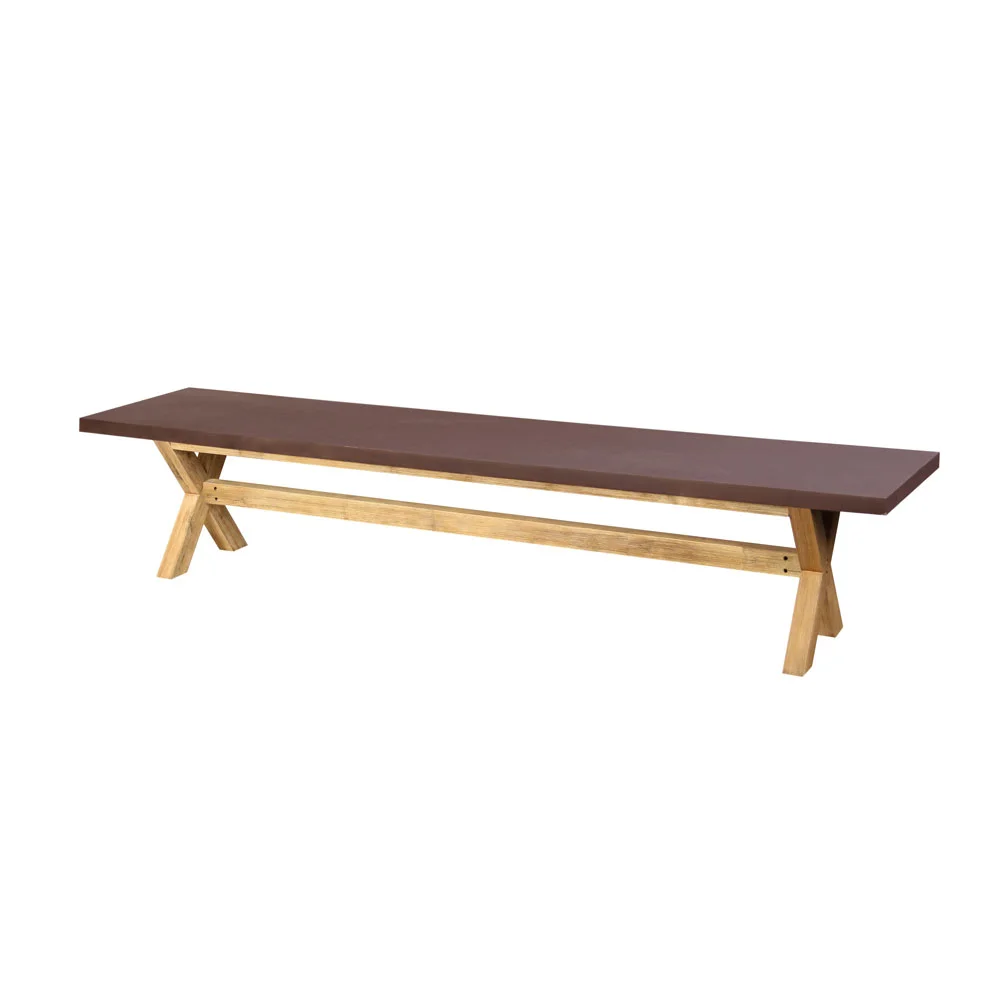 Φωτογραφία προϊόντος: LIBERTA POMPEI ΠΑΓΚΑΚΙ RUST RED 200x40x43.5