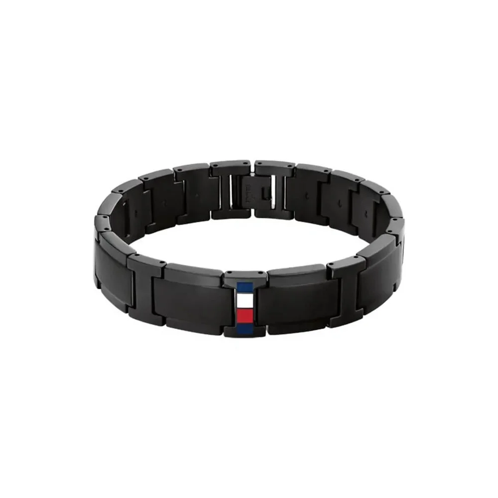 Φωτογραφία προϊόντος: ΤOMMY HILFIGER Ανδρικό Βραχιόλι Από Μαύρο Ανοξείδωτο Ατσάλι 2790659