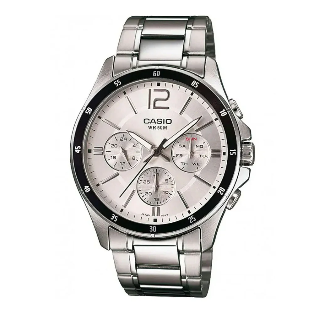 Φωτογραφία προϊόντος: CASIO Stainless Steel Bracelet MTP-1374PD-7AVEF