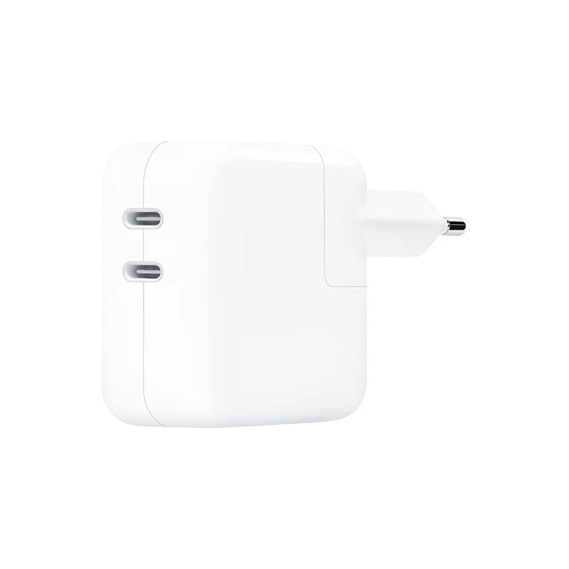 Φωτογραφία προϊόντος: Apple Power Adapter 35W Dual USB-C Port White (MNWP3ZM/A)