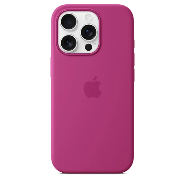 Φωτογραφία προϊόντος: Apple iPhone 16 Pro Silicone Case with MagSafe Fuchsia