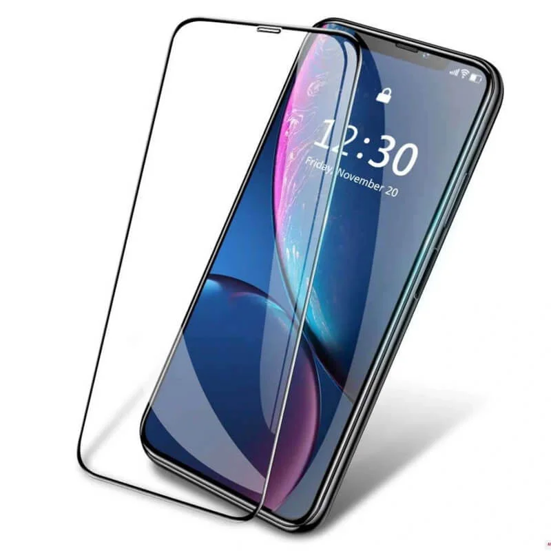 Φωτογραφία προϊόντος: 21D Full Glue Black Tempered Glass iPhone XR