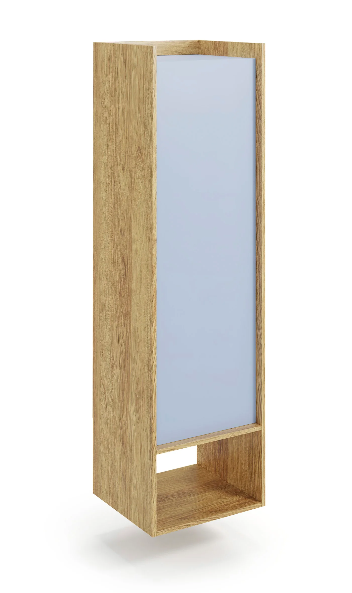 Φωτογραφία προϊόντος: MOBIUS regal 1D color: hikora oak/light blue DIOMMI V-PL-MOBIUS-REGAŁ_1D-NIEBIESKI