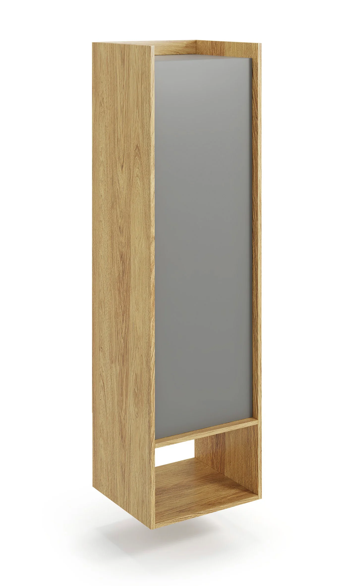 Φωτογραφία προϊόντος: MOBIUS regal 1D color: hikora oak/grey DIOMMI V-PL-MOBIUS-REGAŁ_1D-SZARY