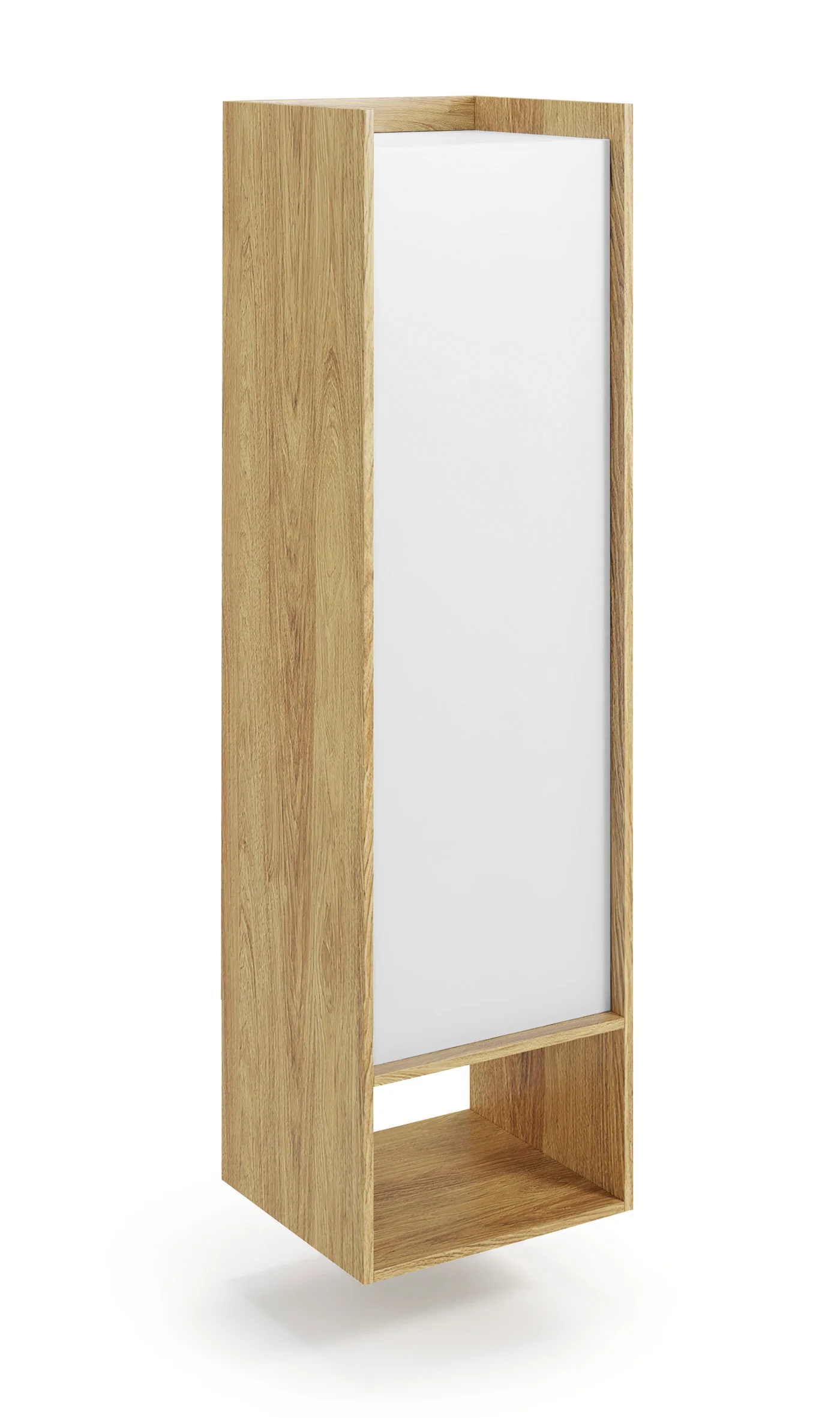 Φωτογραφία προϊόντος: MOBIUS regal 1D color: hikora oak/white DIOMMI V-PL-MOBIUS-REGAŁ_1D-BIEL