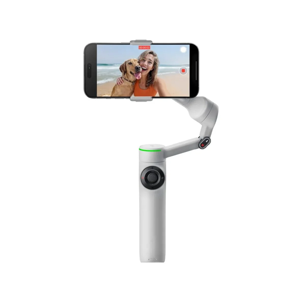 Φωτογραφία προϊόντος: Insta360 Flow 2 Pro Standard Version (Gray) A.I. Powered Gimbal Stabilizer for Smartphone USB-C