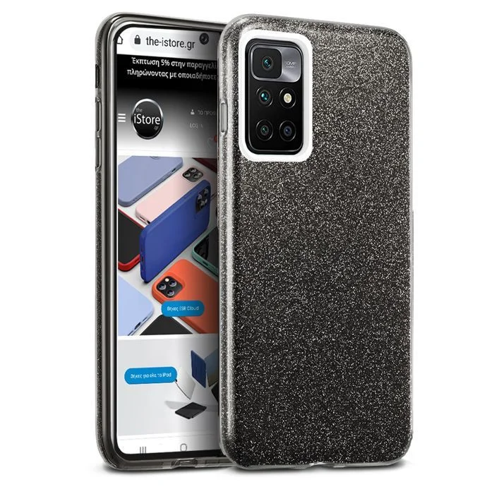 Φωτογραφία προϊόντος: Hybrid Strass Black Case Xiaomi Poco M4 Pro 5G