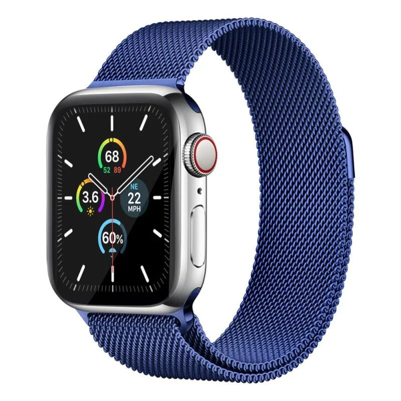 Φωτογραφία προϊόντος: Λουράκι Ahastyle WG42 Magnetic Stainless Steel Apple Watch (38/ 40/ 41/ 42mm) Μπλε