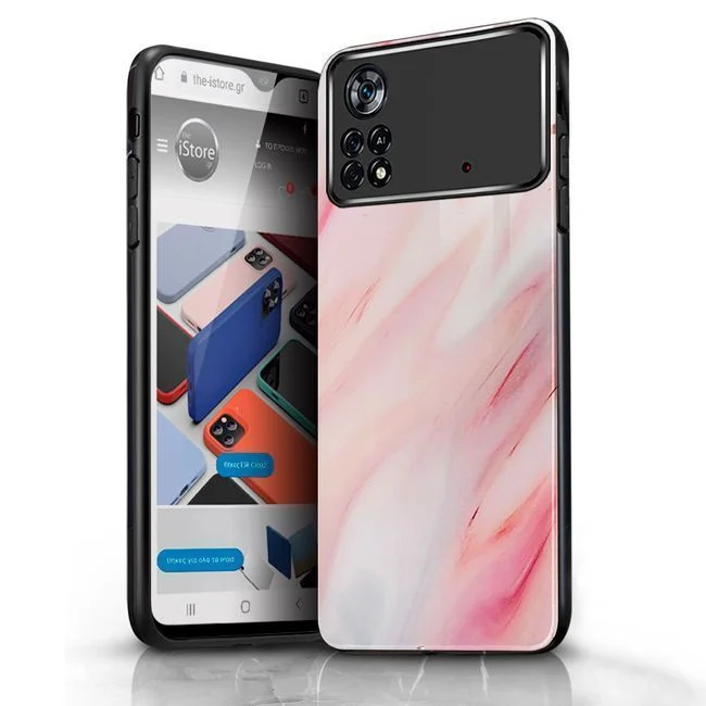 Φωτογραφία προϊόντος: Glossy Marble Cream Case Xiaomi Poco X4 Pro 5G
