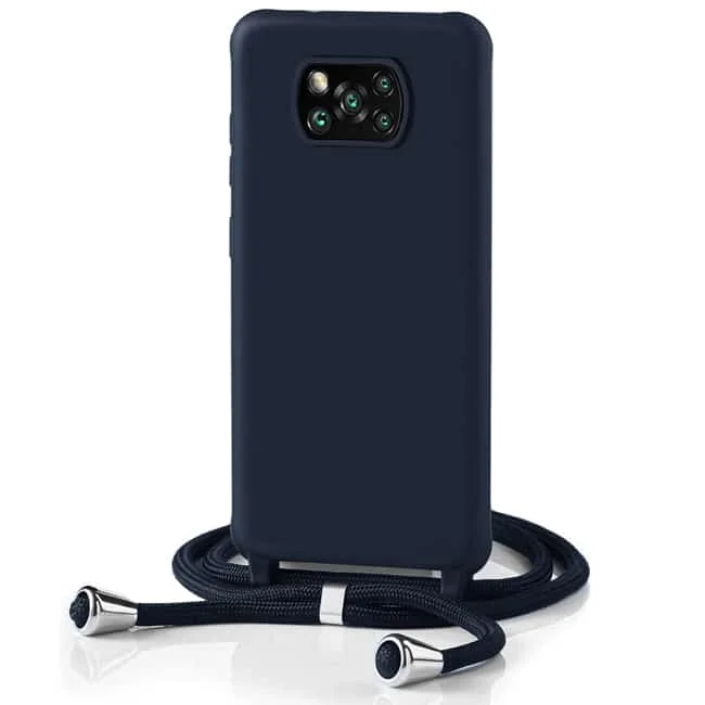 Φωτογραφία προϊόντος: Θήκη Orso Soft TPU Κορδόνι Blue Xiaomi X3 NFC / X3 Pro