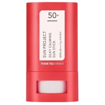 Φωτογραφία προϊόντος: Thank You Farmer Sun Project Silky Calming Sun Stick SPF50+ Αδιάβροχο Αντηλιακό Προσώπου + Σώματος σε μορφή Στικ 14 g