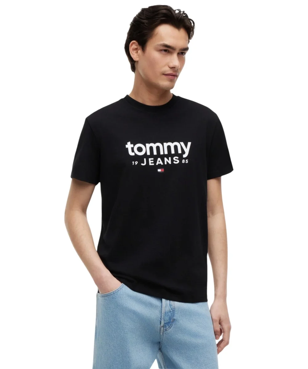 Φωτογραφία προϊόντος: Tommy Hilfiger - Ανδρικό T-shirt Graphic Regular Fit DM0DM23376-BDS Μαύρο