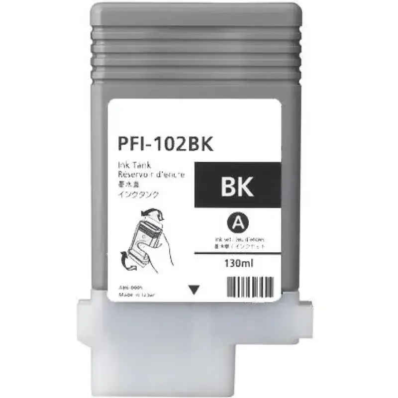 Φωτογραφία προϊόντος: Ecoservice Συμβατό μελάνι Canon PFI-102BK Black