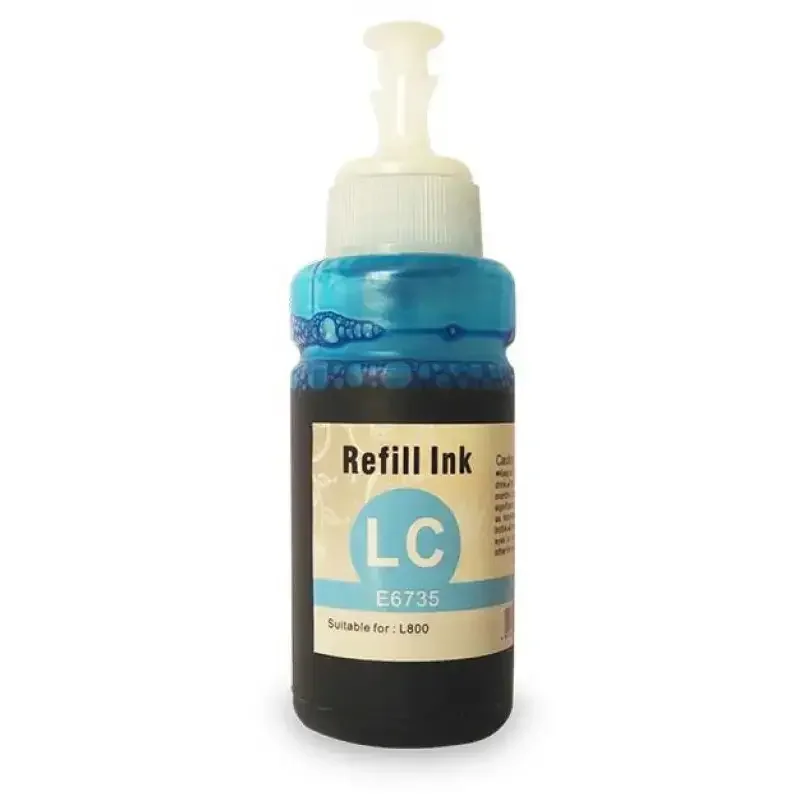 Φωτογραφία προϊόντος: Natural Toner Συμβατό μελάνι EPSON T6735 Light Cyan Ink Bottle (C13T67354A)