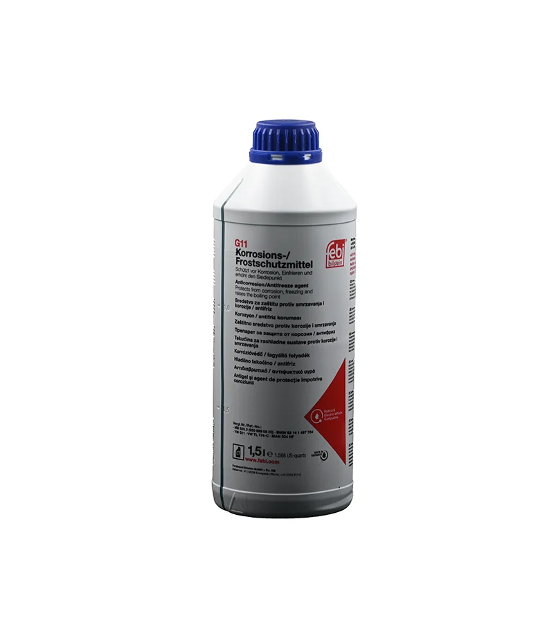 Φωτογραφία προϊόντος: Febi Bilstein FEBI 77089 Αντιψυκτικό Συμπυκνωμένο G11 Μπλε 1.5L | VW TL 774-C / MB 325.2