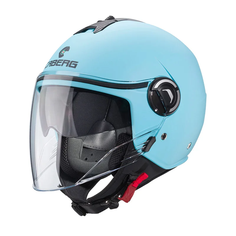 Φωτογραφία προϊόντος: Κράνος Caberg Riviera V4 - Σιέλ Ματ - Light Blue