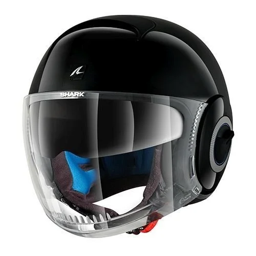 Φωτογραφία προϊόντος: SHARK Helmets Κράνος Shark - Nano Jet | κρανη μοτοσυκλετας jet - Μαύρο