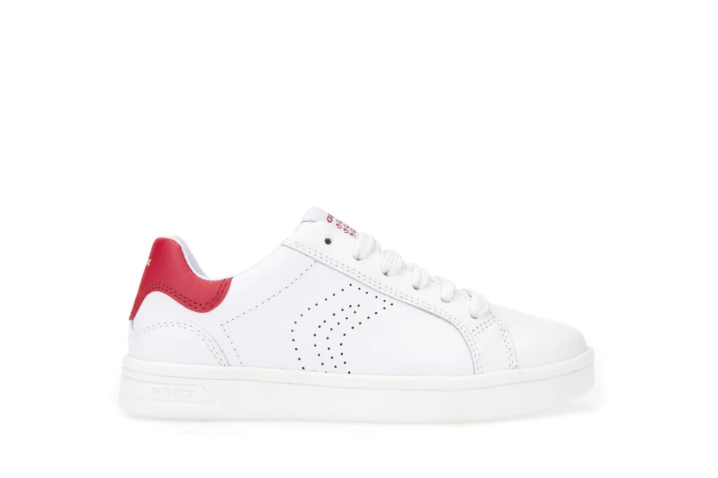 Φωτογραφία προϊόντος: SNEAKERS J DJROCK BOY WHITE/DK RED ΜΕΓ.28-34