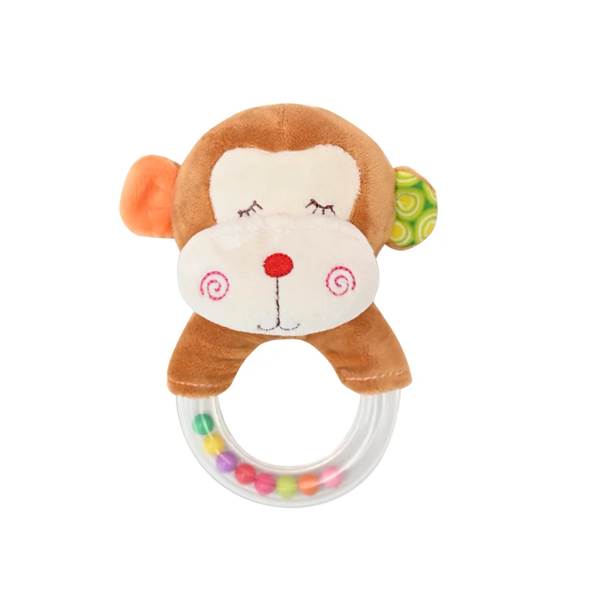 Φωτογραφία προϊόντος: Κουδουνίστρα Lorelli Monkey Beige Rattle Ring 0m+