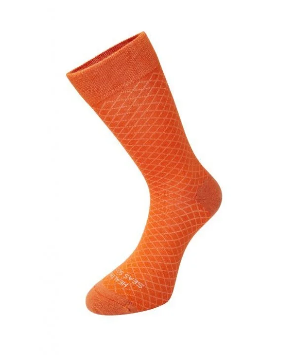 Φωτογραφία προϊόντος: HEALTHY SEAS SOCKS Ανδρικες καλτσες Limpets σε χρώμα πορτοκαλί