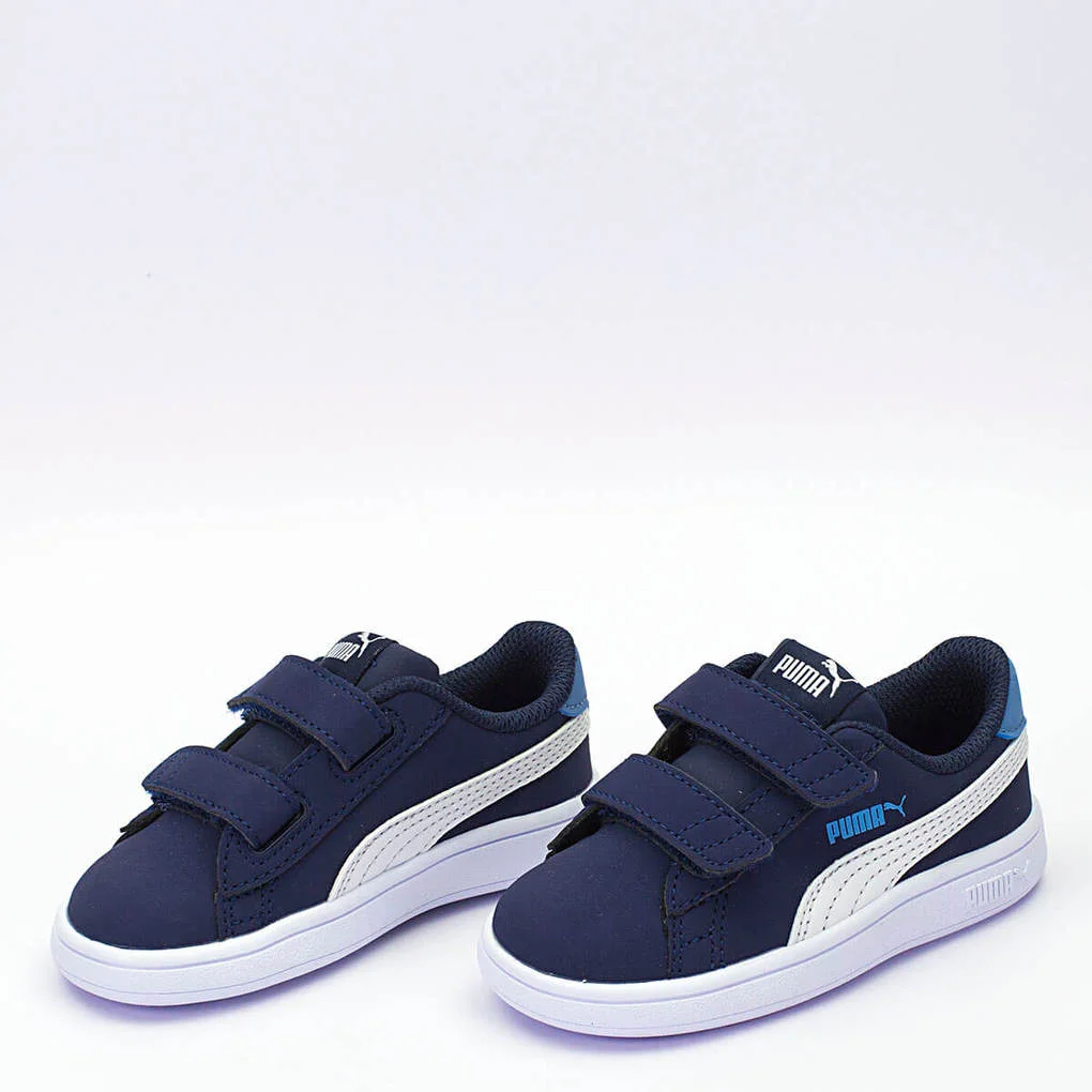 Φωτογραφία προϊόντος: ΑΘΛΗΤΙΚΑ PUMA 365183 Smash v2 Buck V PS BLUE ΜΕΓ.28-35