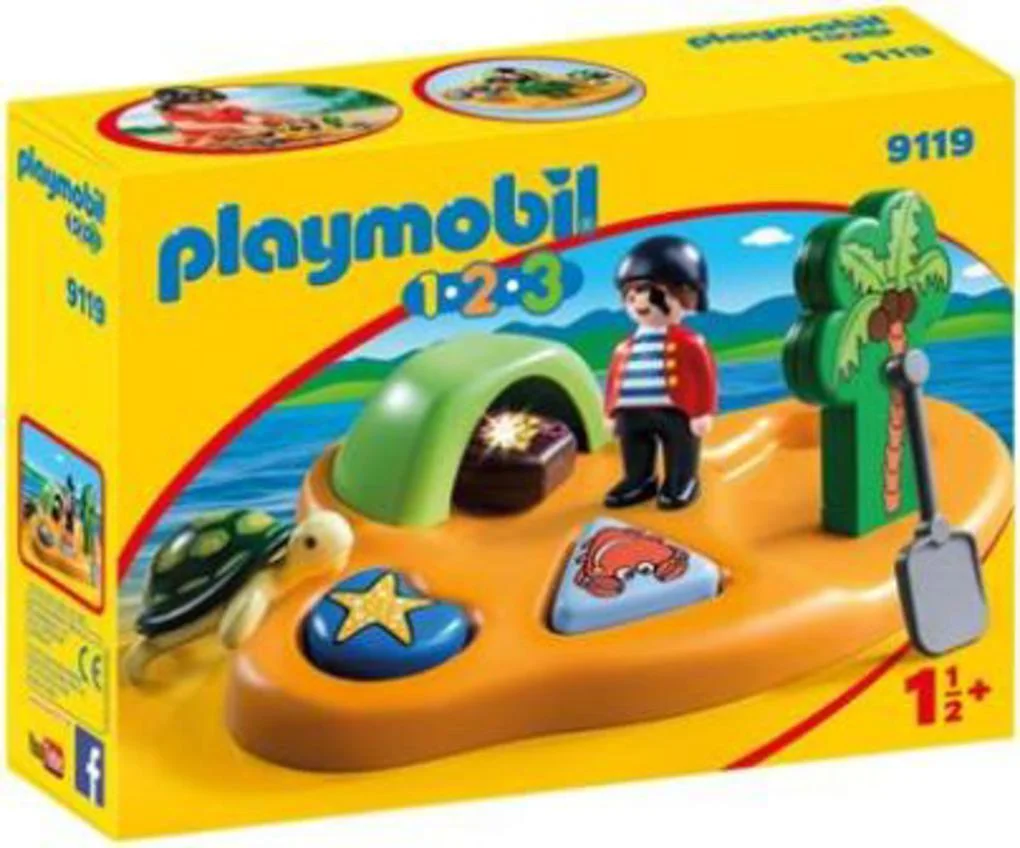 Φωτογραφία προϊόντος: PLAYMOBIL ΠΕΙΡΑΤΙΚΟ ΝΗΣΙ 1.2.3.