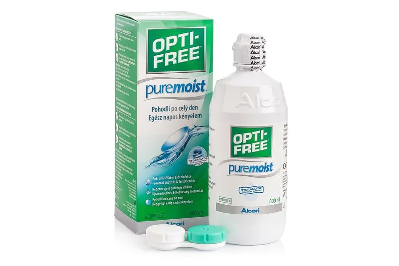 Φωτογραφία προϊόντος: Alcon OPTI-FREE Pure moist 300ml + 90ml ΔΩΡΟ
