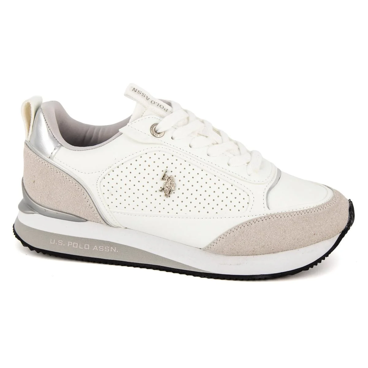 Φωτογραφία προϊόντος: Γυναικεία Sneakers λευκά U.S. POLO ASSN. FRISBY002A WHITE