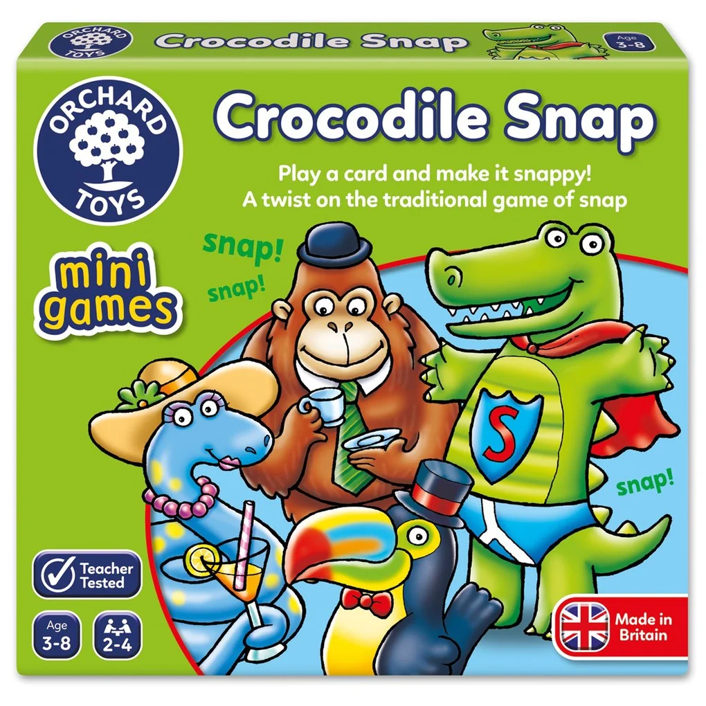 Φωτογραφία προϊόντος: Orchard Toys Crocodile Snap Mini Game
