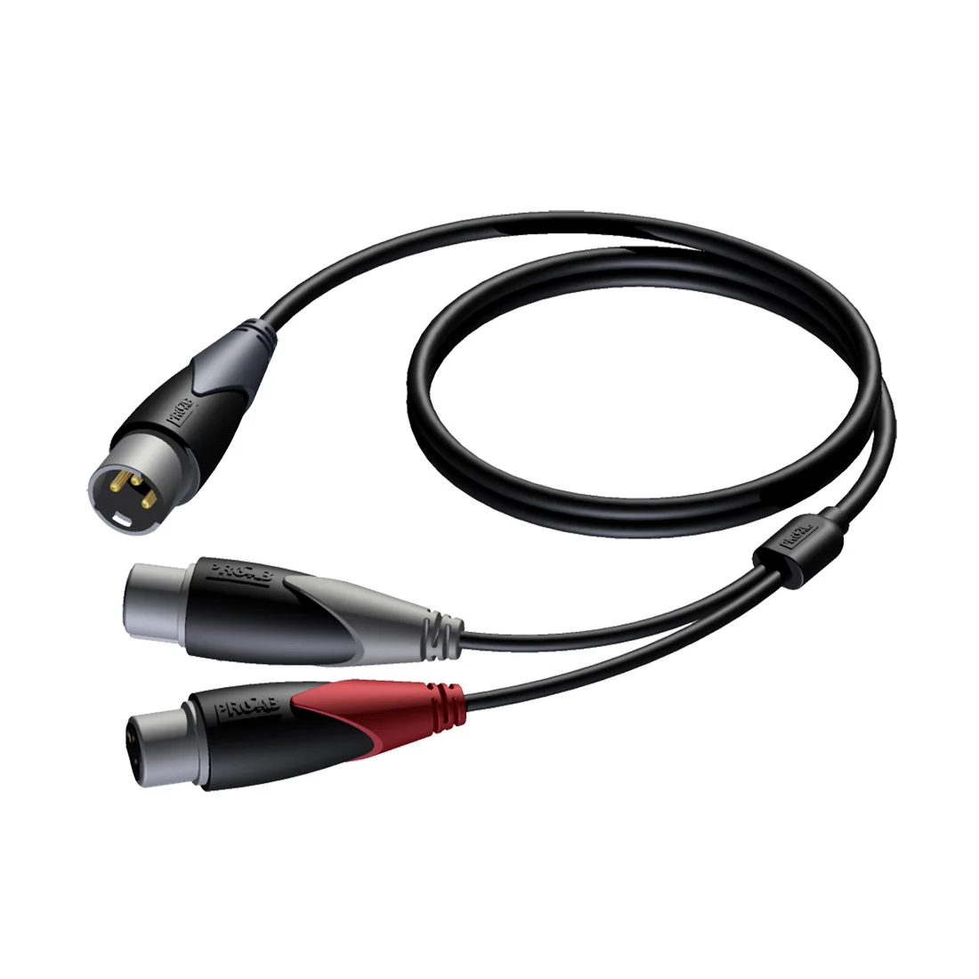 Φωτογραφία προϊόντος: Procab CLA736/1.5 - Καλώδιο 2 x XLR Female σε 1 x XLR Male, 1,5m