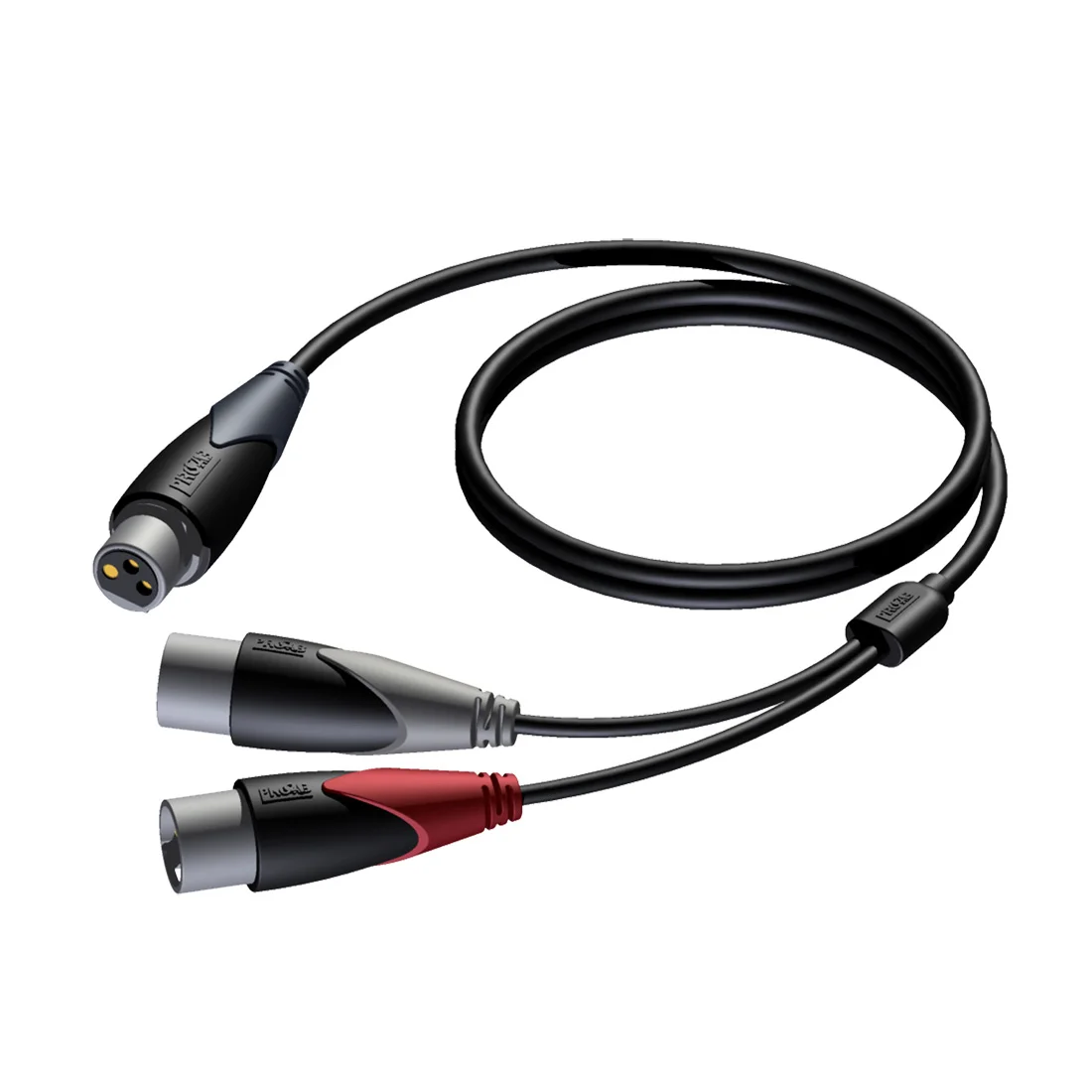 Φωτογραφία προϊόντος: Procab CLA735/1.5 - Καλώδιο 2 x XLR male σε 1 x XLR Female, 1,5m