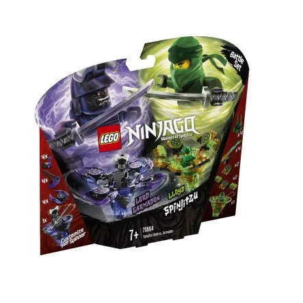 Φωτογραφία προϊόντος: LEGO Ninjago Σπιντζίτσου Λόιντ Εναντίον Γκάρμαντον - Spinjitzu Lloyd Vs. Garmadon 70664