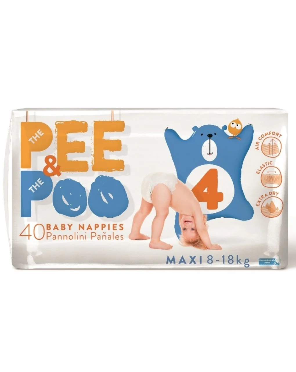 Φωτογραφία προϊόντος: ΠΑΝΕΣ PEE+amp;POO MAXI Ν.4 40 ΤΕΜ.