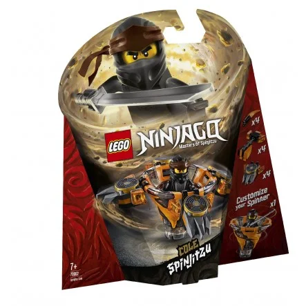 Φωτογραφία προϊόντος: LEGO Νinjago Σπιντζίτσου Κόουλ - Spinjitzu Cole 70662