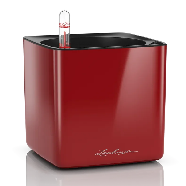 Φωτογραφία προϊόντος: LECHUZA CUBE Glossy 16 Scarlet Red