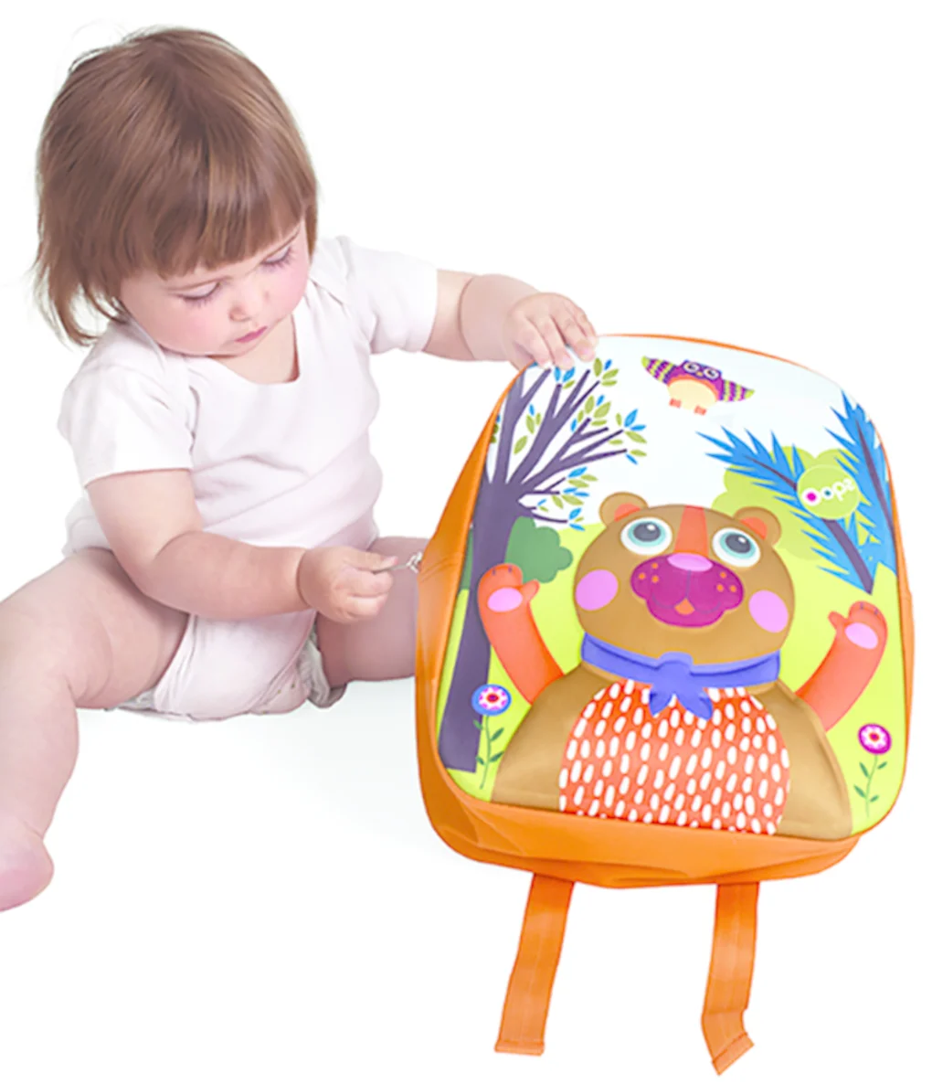 Φωτογραφία προϊόντος: ΤΣΑΝΤΑ ΠΛΑΤΗΣ HAPPY BACKPACK BEAR