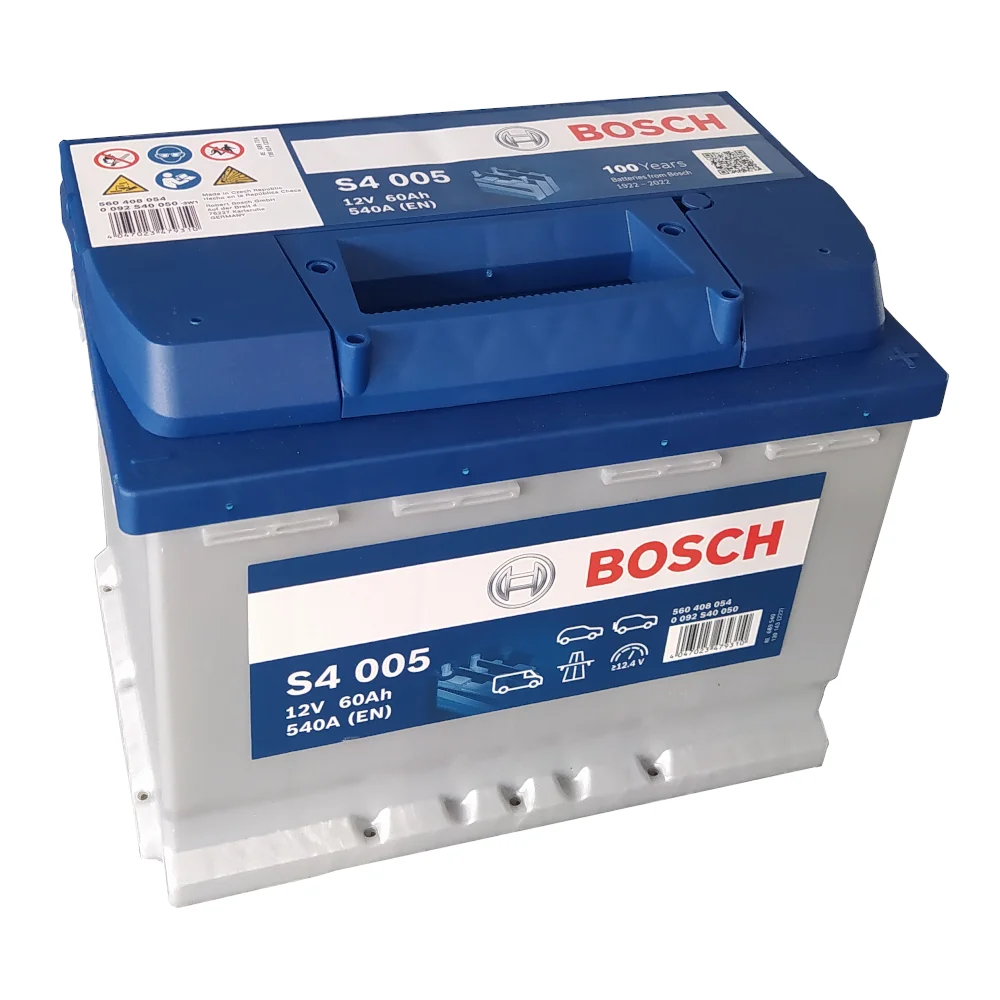Φωτογραφία προϊόντος: ΜΠΑΤΑΡΙΕΣ BOSCH Μπαταρία BOSCH S4 S4005 60AH 540Α(EN)