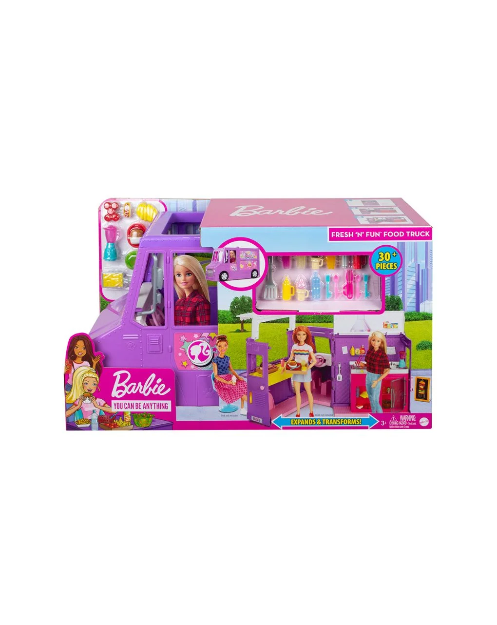 Φωτογραφία προϊόντος: Barbie Fresh N Fun Food Truck Καντίνα GMW07