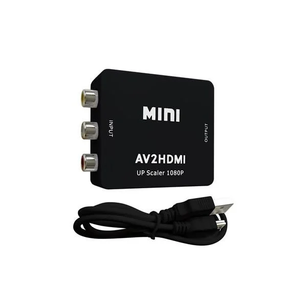 Φωτογραφία προϊόντος: Μετατροπέας AV RCA σε HDMI Converter UP Scaler 1080p