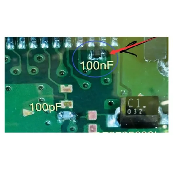 Φωτογραφία προϊόντος: PS5 HDMI Capacitor 100nF 0201 (10 Τεμάχια)