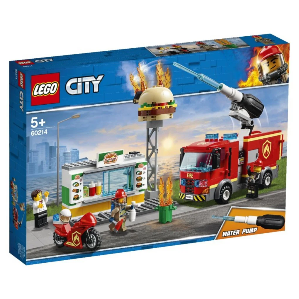 Φωτογραφία προϊόντος: LEGO City Διάσωση Από Την Πυρκαγιά Στο Μπέργκερ Μπαρ