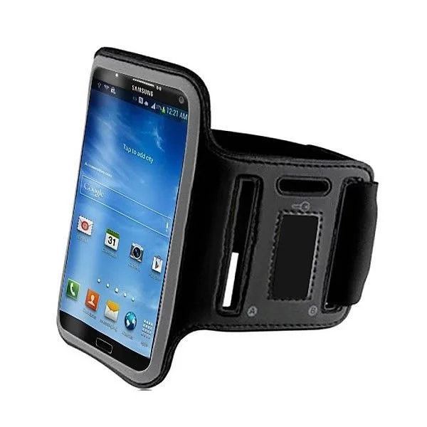 Φωτογραφία προϊόντος: Θήκη μπράτσου Sports Armband για Samsung Galaxy Note 1-5 μαύρη