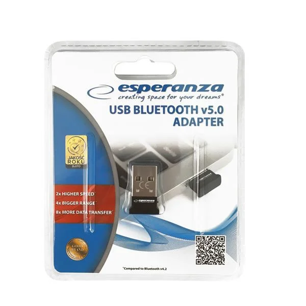 Φωτογραφία προϊόντος: USB Bluetooth Adapter v.5.0 Esperanza EA160