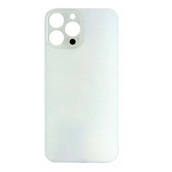 Φωτογραφία προϊόντος: Πίσω Καπάκι για iPhone 13 Pro Max Back Glass big hole Λευκό