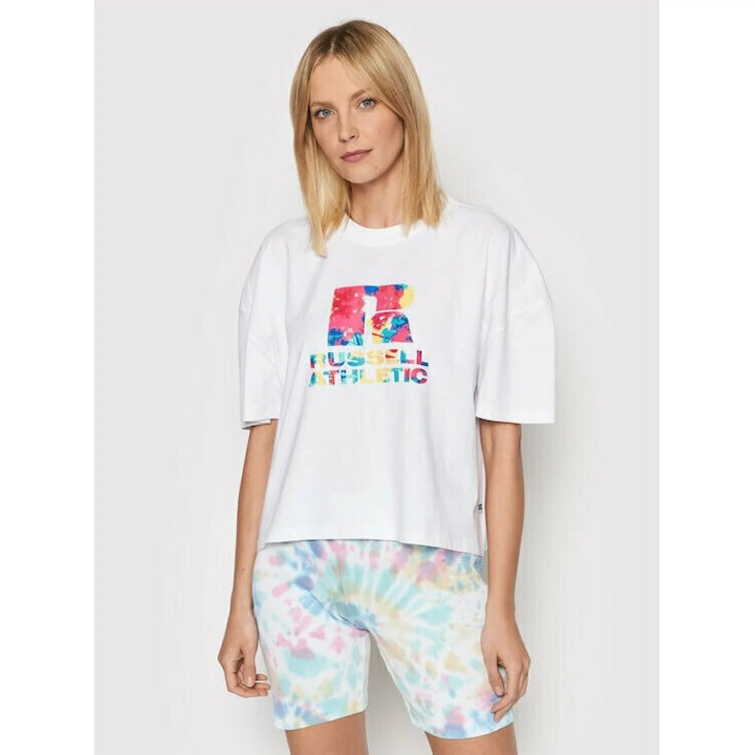 Φωτογραφία προϊόντος: RUSSELL ATHLETIC Γυναικείο Cropped Tee Jenni Russell