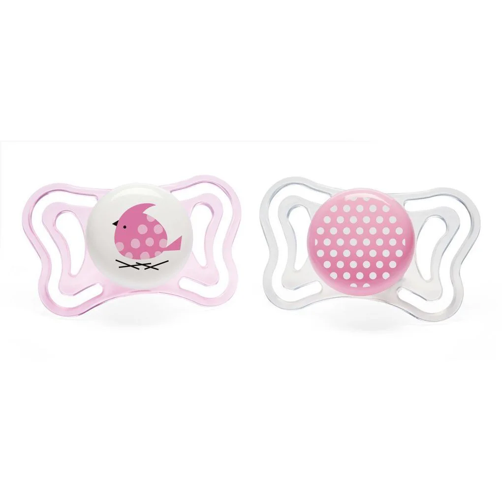 Φωτογραφία προϊόντος: ΠΙΠΙΛΑ PHYSIO LIGHT GIRL 2-6M ΣΙΛΙΚΟΝΗ 2ΤΕΜ.