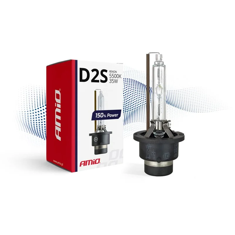 Φωτογραφία προϊόντος: Amio D2S 12V 5.500k 35W ΑΝΤΑΛΛΑΚΤΙΚΗ ΛΑΜΠΑ 150% POWER ΑΜΙΟ - 1 ΤΕΜ.