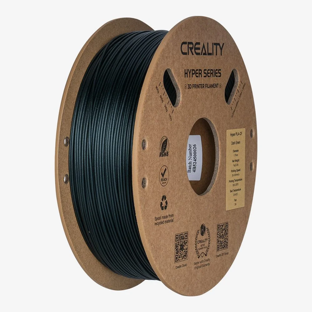 Φωτογραφία προϊόντος: Creality Hyper PLA-CF Filament (Dark Green)