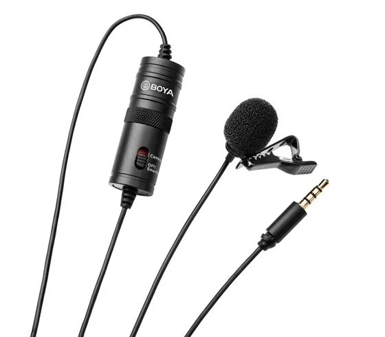 Φωτογραφία προϊόντος: BOYA BY-M1 Wired Universal Lavalier Microphone 3.5mm Jack (BY-M1)